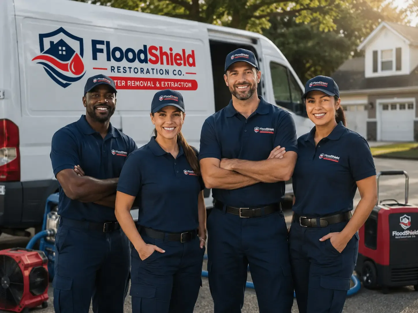 Flood Damage Restoration company in Challenge, CA